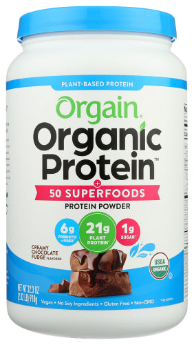 Orgain Vegan Prtn Spfd Pwd Choc