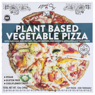 Tattooed Chef Pizza Frzn Roasted Veg