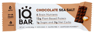 Iq Bar Bar Chocolate Sea Salt