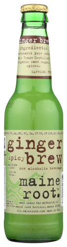 Maine Root Soda 4pk Ginger Brew Swtn