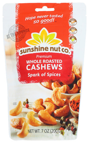 Sunshine Nut Company Cashews Rstd Spices