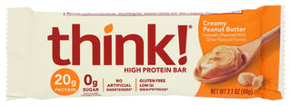 Think! Bar Prtn Crmy Pnut Bttr Gf