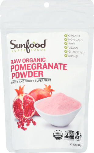 Sunfood Superfoods Pomegranate Pwdr Org