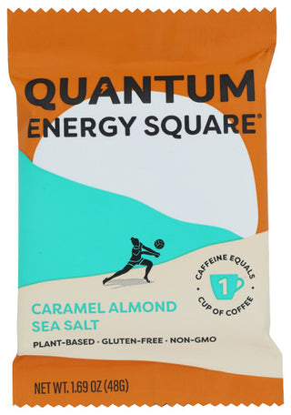 Quantum Energy Squares Bar Crml Almnd Sea Salt