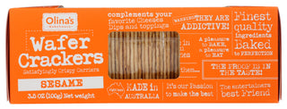 Olinas Bakehouse Crackers Wafer Sesame