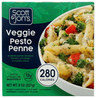 Scott And Jons Entree Pesto Penne Veg