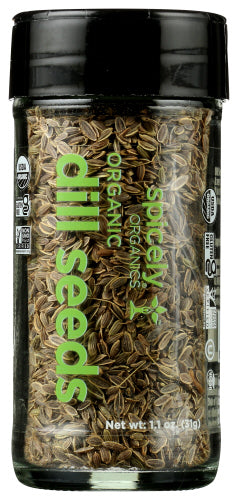 Spicely Organics Jar Org Dill Seeds
