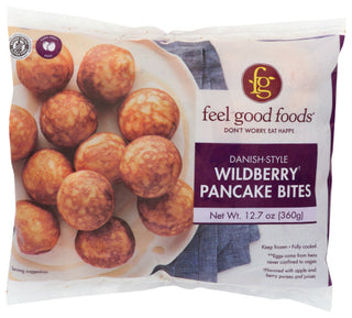 Feel Good Foods Pancake Bites Wildberry