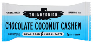 Thunderbird Energetica Bar Choc Ccnut Cashew