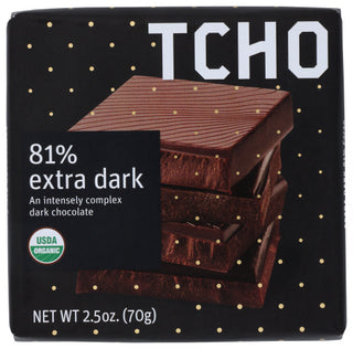 Tcho Choc Bar Extra Dark