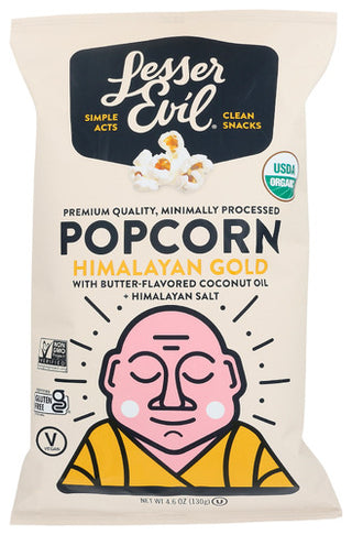 Lesser Evil Popcorn Hmlyn Gold Org
