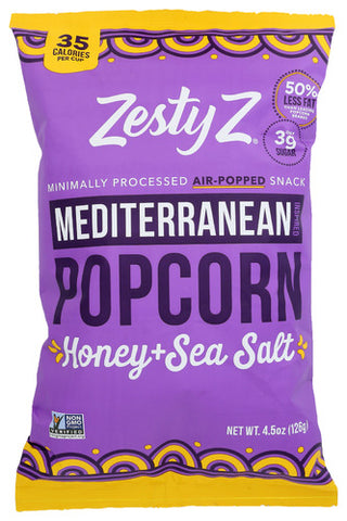 Zesty Z Popcorn Rte Honey Sslt