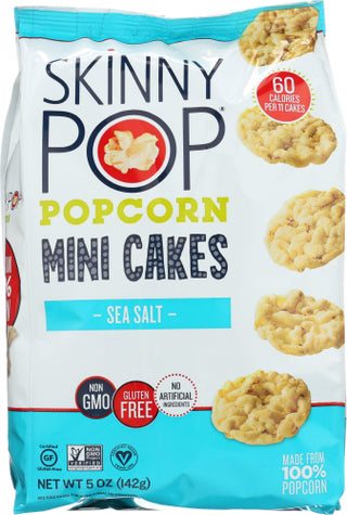 Skinny Pop Popcorn Mini Cak Sea Salt