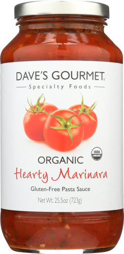 Daves Gourmet Sauce Hearty Marinara Org