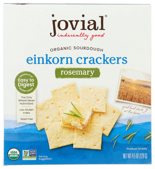 Jovial Cracker Sourdgh Rosemary