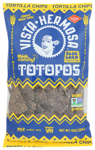 Vista Hermosa Chips Tortilla Blue
