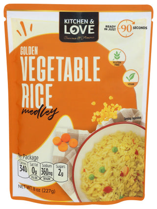 Kitchen And Love Rice Rth Golden Vegetable