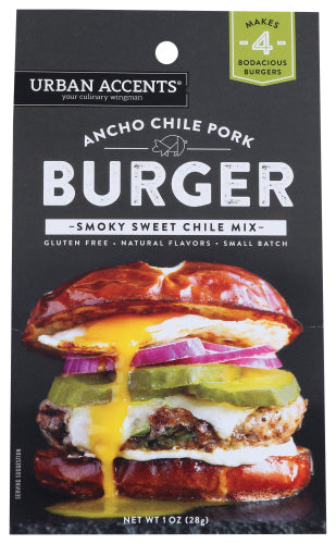 Urban Accents Ssnng Brgr Ancho Chili