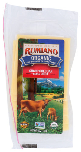 Rumiano Family Cheese Slc Chdr Shrp Org