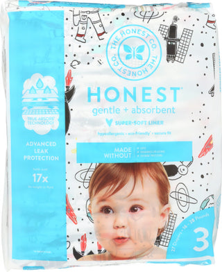 The Honest Company Diaper Feeling Nauti, Size 3