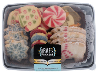 Little Raes Bakery Cookies Shrtbrd Wntr Tray