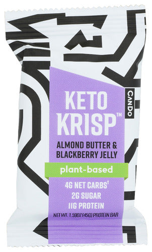 Keto Krisp Bar Blackbry Jelly