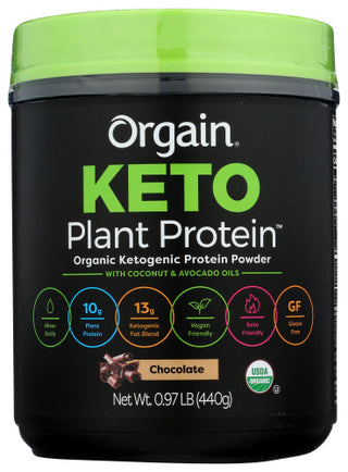 Orgain Keto Protein Pwdr Choc