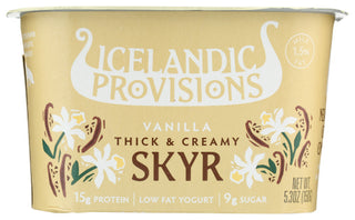 Icelandic Provisions Yogurt Vanilla Skyr