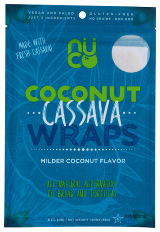 Nuco Wraps Coconut Cassava