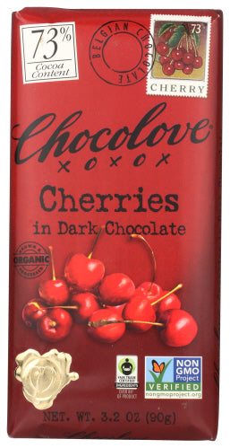 Chocolove Choc Bar Drk Chry