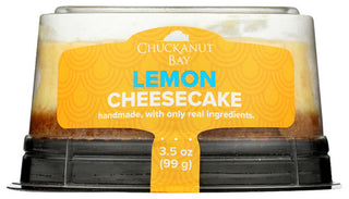 Chuckanut Cheesecake Lemon