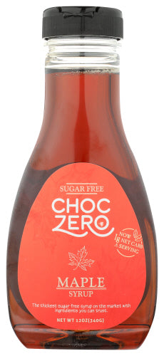 Choczero Syrup Maple Sgr Free