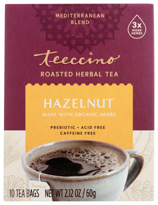 Teeccino Tea Hazelnut Snglsrv