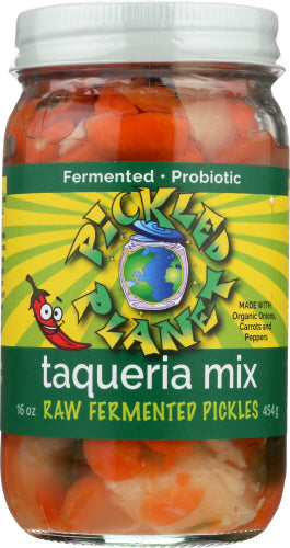 Pickled Planet Pickles Taqueria Mix