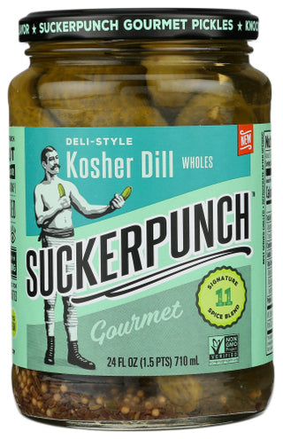 Suckerpunch Pickles Kosher Whole Deli