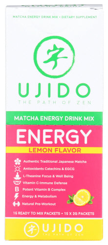 Ujido Matcha Lemon Energy