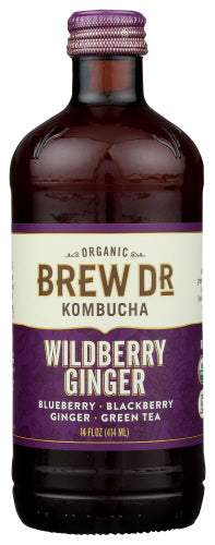 Brew Dr Kombucha Kombucha Wildberry Ginger