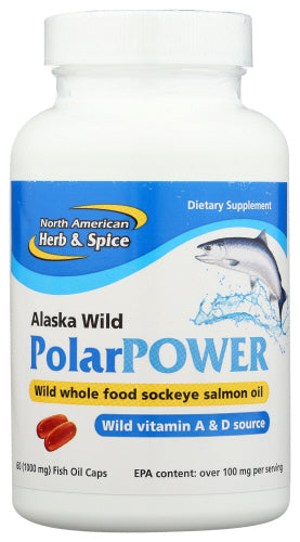 North American Herb Fish Oil Polar Pwr 1000mg