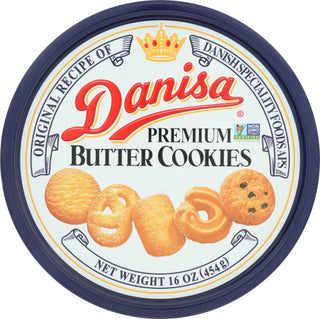 Danisa Cookies-butter Tin       16 Oz