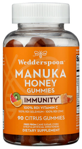 Wedderspoon Manuka Honey Immune Citrs