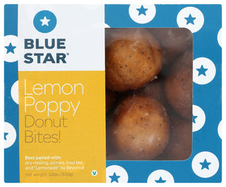 Blue Star Donuts Donut Bites Lemon Poppy