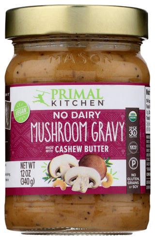 Primal Kitchen Gravy Mushroom W Cshw Btr