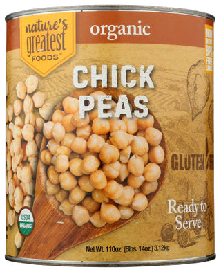 Natures Greatest Foods Chick Peas Org