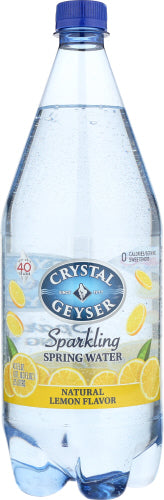 Crystal Geyser Water Mineral Lemon