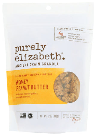 Purely Elizabeth Granola Honey Peanut Butr
