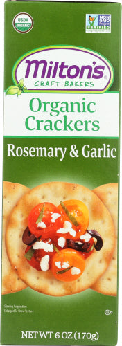 Miltons Cracker Rosemry Grlc Bkd Org