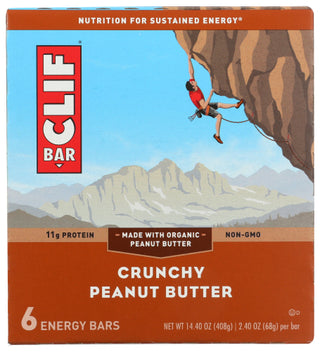 Clif Bar Crnchy Pnut Bttr 6pc