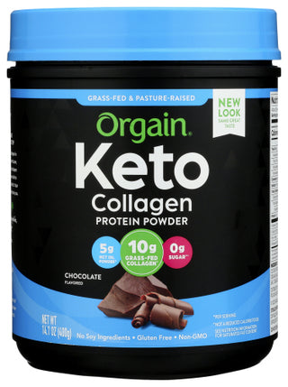 Orgain Prtn Collagen Pwdr Choc