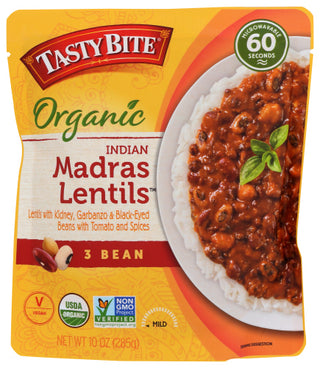 Tasty Bite Madras Lentils 3bn Entree