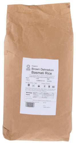 Lotus Foods Rice Brwn Bsmt Bulk Org